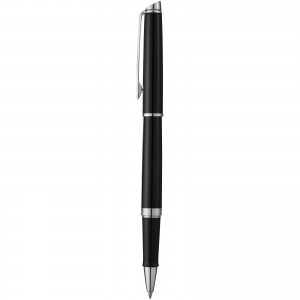 Hémisph?re elegant and lacquered rollerball pen, solid black (Fountain-pen, rollerball)