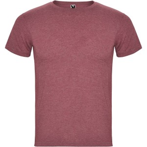 Fox short sleeve men's t-shirt, Heather Garnet (T-shirt, 90-100% cotton)