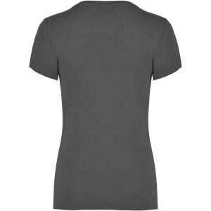 Fox short sleeve women's t-shirt, Heather black (T-shirt, 90-100% cotton)