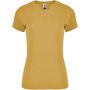 Fox short sleeve women's t-shirt, Heather Mustard