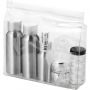 Frankfurt airline approved alu travel bottle set, Silver, Gr