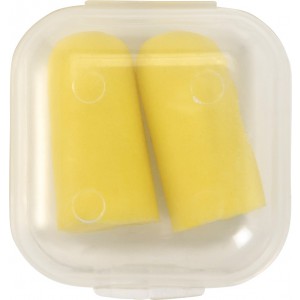 Memory foam earplugs, yellow