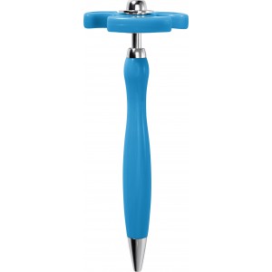 ABS Spinner pen, light blue (Funny pen)