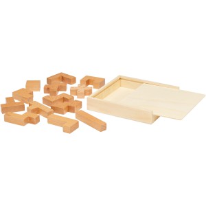 Bark wooden puzzle, Natural (Games)