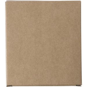 Cardboard box with chalk Orville, brown (Games)