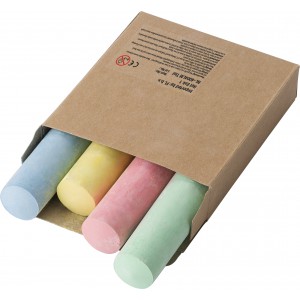 Cardboard box with chalk Orville, brown (Games)