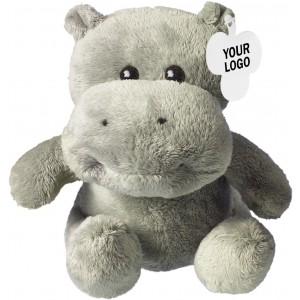 Plush hippo Geraldine, grey (Games)
