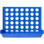 PP plastic 4-in-a-line game, blue