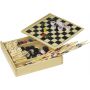 Wooden 5-in-1 game set Cherie, brown
