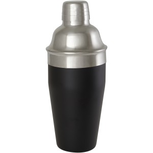 Gaudie recycled stainless steel cocktail shaker, Solid black (Wine, champagne, cocktail equipment)