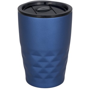 Geo 350 ml copper vacuum insulated tumbler, Blue (Glasses)