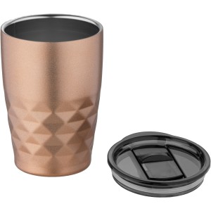 Geo 350 ml copper vacuum insulated tumbler, copper (Glasses)