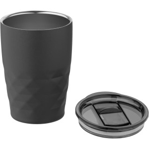 Geo 350 ml copper vacuum insulated tumbler, solid black (Thermos)