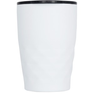 Geo 350 ml copper vacuum insulated tumbler, White (Thermos)