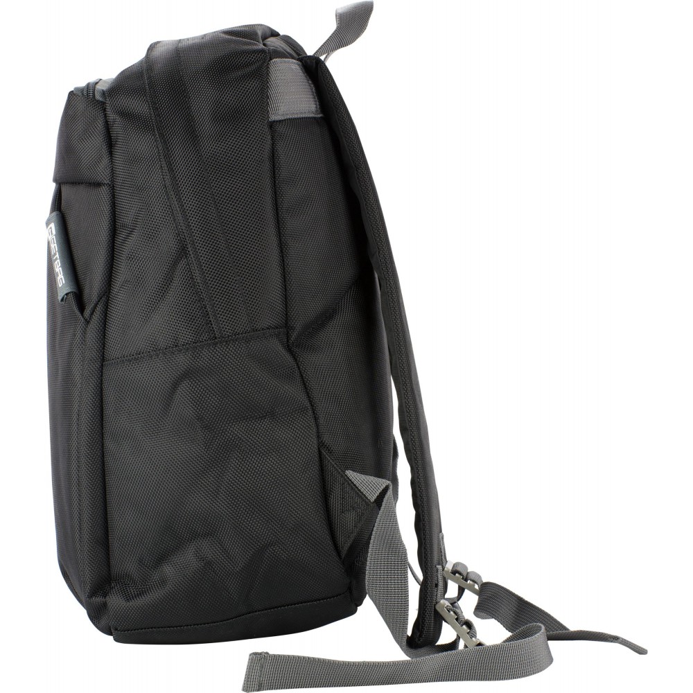 Printed GETBAG polyester (1680D) backpack Kasimir, black (Backpacks)