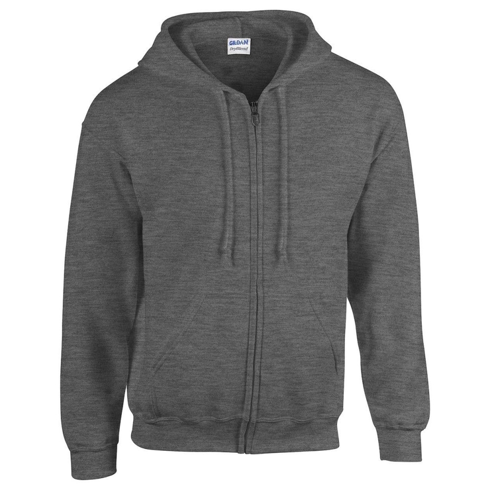 dark heather gray hoodie