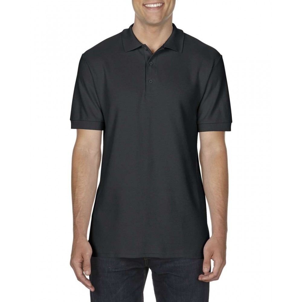 gildan premium cotton polo shirt