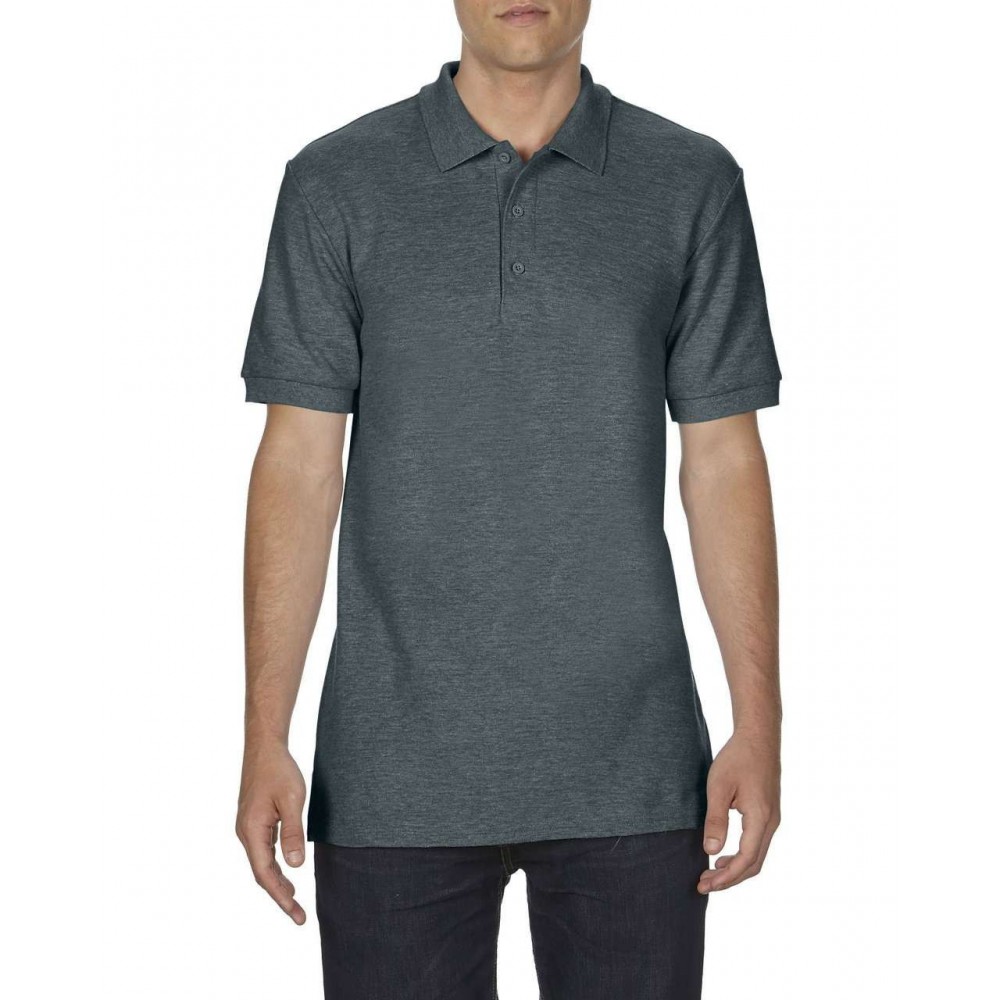 gildan premium cotton polo