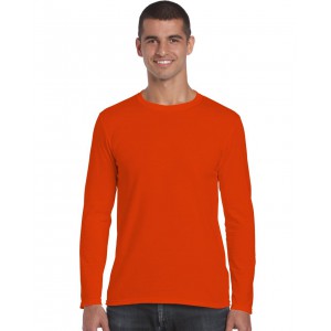 SOFTSTYLE<SUP><sup>®</sup></SUP> ADULT LONG SLEEVE T-SHIRT, Orange