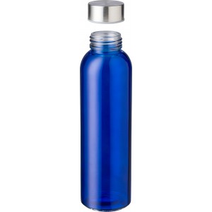 Glass drinking bottle (500 ml) Maxwell, cobalt blue (Water bottles)