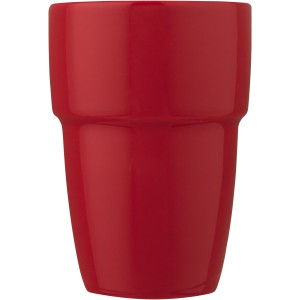 Staki 4-piece 280 ml stackable mug gift set, Red (Glasses)