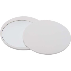 Glider slider makeup mirror, White