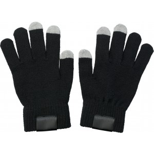 Gloves for capacitive screens., black (Gloves)