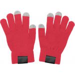 Gloves for capacitive screens., red (5350-08)