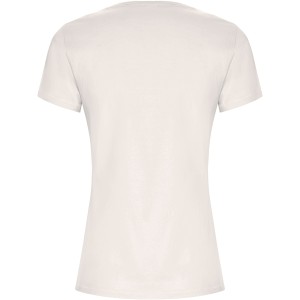 Golden short sleeve women's t-shirt, Vintage White (T-shirt, 90-100% cotton)