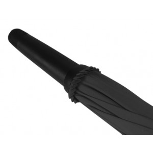 Polyester (190T) umbrella Amlie, black (Golf umbrellas)