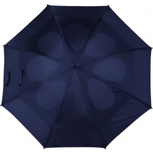 Polyester (210T) storm umbrella Debbie, blue (Golf umbrellas)