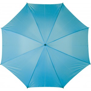 Polyester (210T) umbrella Beatriz, light blue (Golf umbrellas)