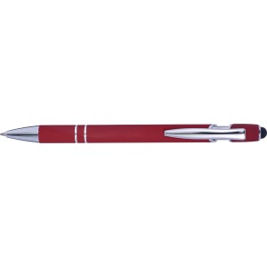 Aluminium ballpen Primo, red