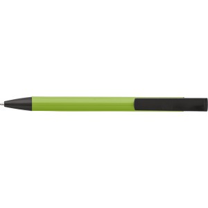 Aluminium ballpen, lime