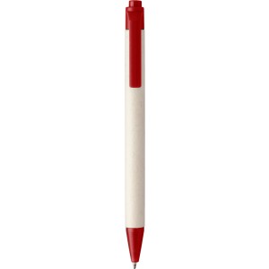 Recycled milk carton ballpen Heike, red