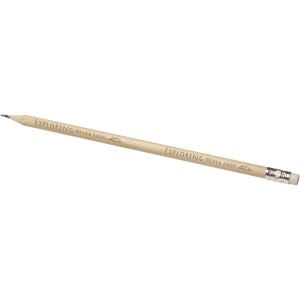 Graffo pencil with eraser, Natural (Pencils)