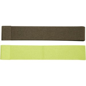 Grip 2-piece resistance band set, Lime, Forest green (Sports equipment)