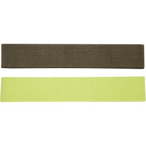 Grip 2-piece resistance band set, Lime, Forest green (Sports equipment)