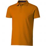 Hacker short sleeve polo, Orange,Navy (3309633)