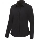 Hamell long sleeve ladies shirt, solid black (3816999)