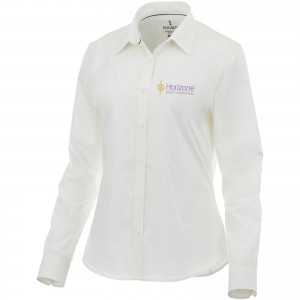 Hamell long sleeve ladies shirt, White (shirt)