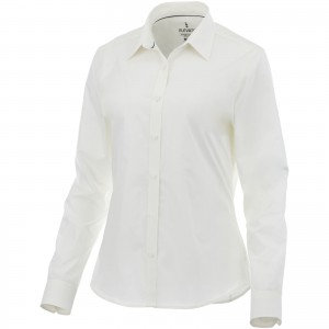 Hamell long sleeve ladies shirt, White (shirt)