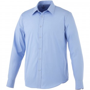 Hamell long sleeve shirt, Light blue (shirt)