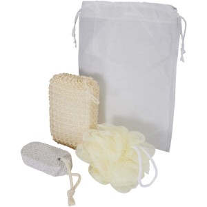 Harmony 3-piece bath accessories set, Natural (Bathing sets)