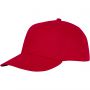 Ares 6 panel cap, Red