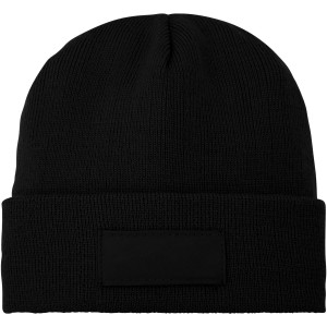 Boreas beanie with patch, black (Hats)
