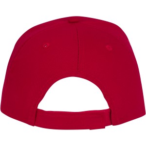 Ceto 5 panel sandwich cap, Red (Hats)