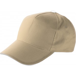 Cotton cap Beau, khaki (Hats)
