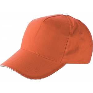 Cotton cap Beau, orange (Hats)