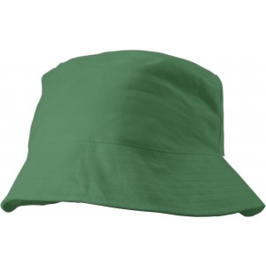 Cotton sun hat Felipe, green (Hats)